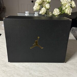Air Jordan Black Box with Gold Jumpman